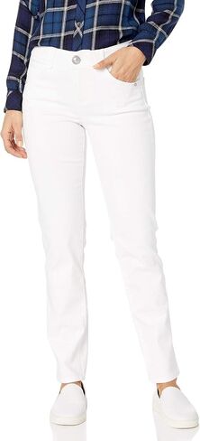 Democracy Women's Petite Ab Solution Straight Leg Jean in Saudi Arabia