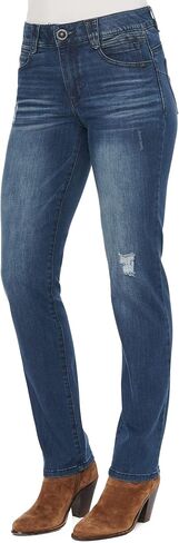 Democracy Women's Petite Ab Solution Straight Leg Jean in Saudi Arabia
