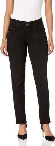 Democracy Women's Petite Ab Solution Straight Leg Jean in Saudi Arabia