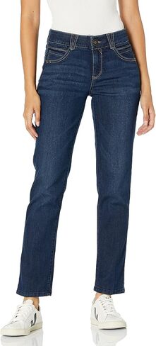 Democracy Women's Petite Ab Solution Straight Leg Jean in Saudi Arabia