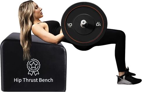 UKIA Multi-Functional Hip & Glute Training Bench - Hip Thrust Bench Machine - Booty Sprout, Step Ups, Push-ups, Box Squats and Weightlifting for Total Body Workout Equipment. in Saudi Arabia