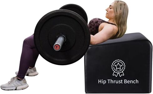 UKIA Multi-Functional Hip & Glute Training Bench - Hip Thrust Bench Machine - Booty Sprout, Step Ups, Push-ups, Box Squats and Weightlifting for Total Body Workout Equipment. in Saudi Arabia