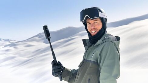 Insta360 X4 Snow Bundle- 8K Waterproof 360 Action Camera with 1/2" 48MP Sensors, 8K 360 HDR Video, 72MP 360 Photo, |Includes New Snow Bundle, Selfie Stick, Lens Cap (256GB) in Saudi Arabia