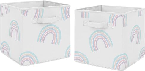 Sweet Jojo Designs Star and Moon Foldable Fabric Storage Cube Bins Boxes Organizer Toys Kids Baby Childrens - Set of 2 - Navy Blue, Gold, and Grey Celestial Sky Stars Gender Neutral Unisex in Saudi Arabia