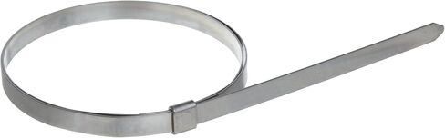 BAND-IT JS2429 Junior 1/4" Wide x 0.020" Thick, 1" Diameter, 201 Stainless Steel Smooth I.D. Clamp (100 Per Box) in Saudi Arabia
