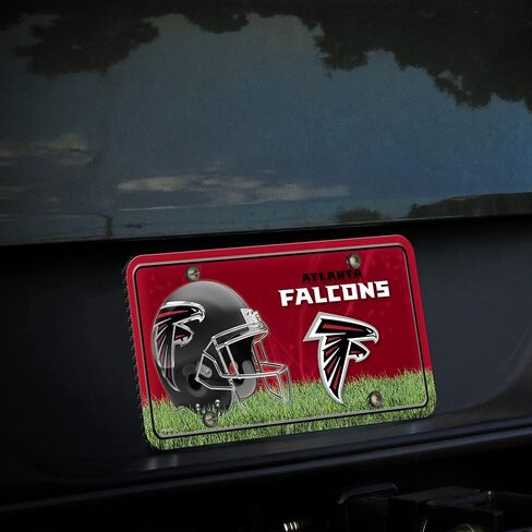 Rico Industries NFL Green Bay Packers Primary Metal Auto Tag 8.5" x 11" - Great for Truck/Car/SUV in Saudi Arabia
