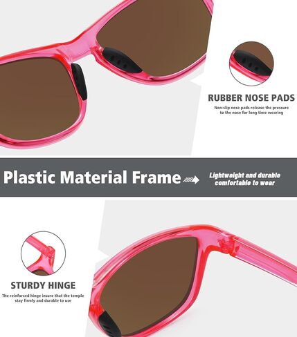 نظارات شمسية رياضية مستقطبة من MEETSUN للنساء والرجال، نظارات شمسية للقيادة والجري وركوب الدراجات والصيد وحماية من الأشعة فوق البنفسجية 400 in Kuwait