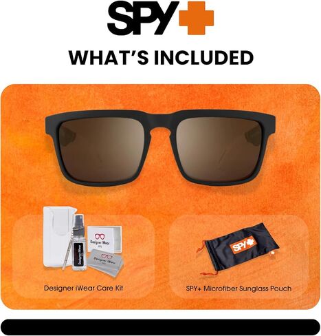 نظارات شمسية مربعة من SPY Helm للرجال والنساء + حزمة مع مجموعة نظارات iWear المصممة in Kuwait