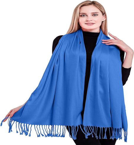 CJ Apparel رمادي أخضر أخضر حكيم أخضر لوريل شاحب/أخضر فاتح بلون شرابات تصميم شال نيبالي وشاح ثواني ملفوف سرق رمي غطاء الرأس الباشمينا مصنوع يدويًا في نيبال جديد in Saudi Arabia