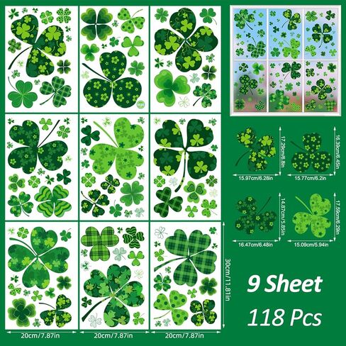 152Pcs Christmas Snowflake Window Clings Stickers, 8 Sheets Larger Christmas Window Decorations, Christmas Window Clings Holiday Decor, Xmas Decorations for Home School Christmas Party in Saudi Arabia