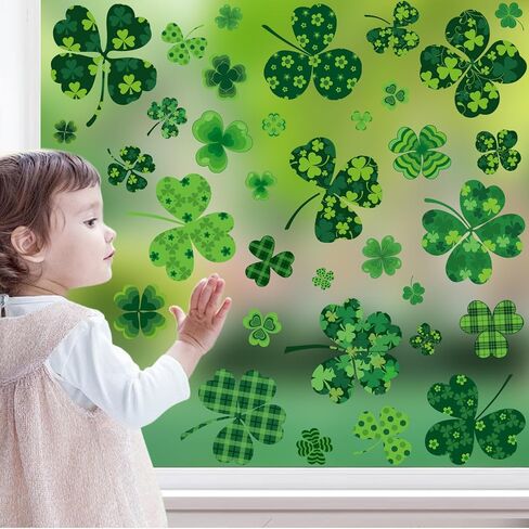152Pcs Christmas Snowflake Window Clings Stickers, 8 Sheets Larger Christmas Window Decorations, Christmas Window Clings Holiday Decor, Xmas Decorations for Home School Christmas Party in Saudi Arabia