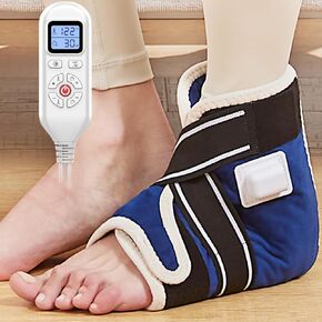 Cordless Wrist Massager with Heat, 3000mAh Wrist Heating Pad with Massage for Carpal Tunnel Pain Relief, USB Rechargeable Heated Wrist Brace Wrap for Wrist & Arm, 3 Vibration Modes Wrist Warmer