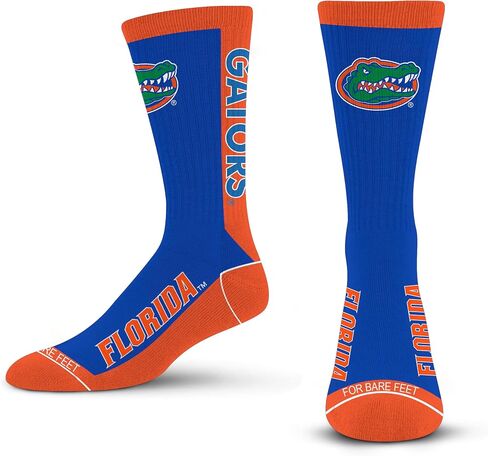For Bare Feet NCAA MVP Crew Sock Medium in Saudi Arabia