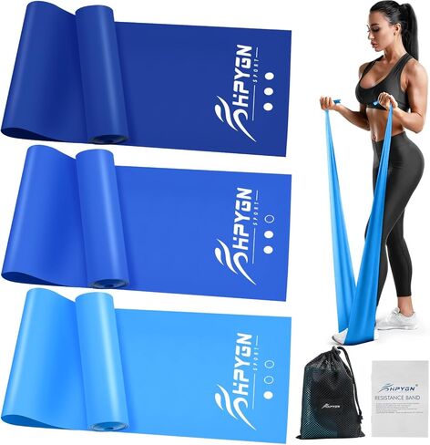 أربطة مقاومة، أربطة تمرين للعلاج الطبيعي، أربطة تمرين لتدريب القوة في صالة الألعاب الرياضية المنزلية ومجموعة المبتدئين لليوجا، مجموعة تدريب القوة ومجموعة المبتدئين لليوجا in Kuwait