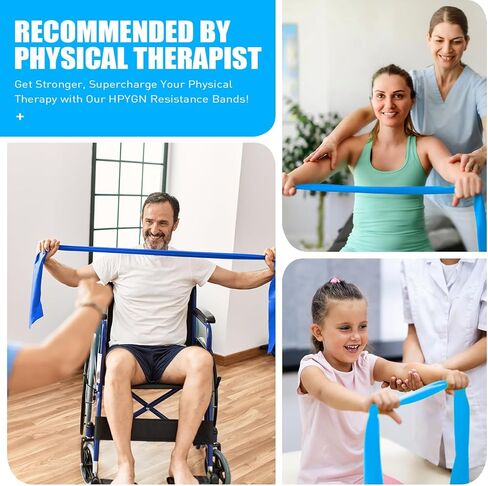 أربطة مقاومة، أربطة تمرين للعلاج الطبيعي، أربطة تمرين لتدريب القوة في صالة الألعاب الرياضية المنزلية ومجموعة المبتدئين لليوجا، مجموعة تدريب القوة ومجموعة المبتدئين لليوجا in Kuwait