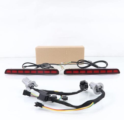 LED Rear Bumper Reflector Tail Light Assembly With Driving/Brake/Turn Signal Light Fit for 2023 2024 Honda CRV Fog Light Smoke Lens in Kuwait