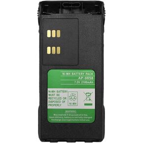 ExpertPower® 7.5v 2100mAh NiMh Two-Way Radio Battery for Motorola NTN9815/A/AR/B NTN9858/A/AR/B/C XTS1500 XTS2500 PR1500 MT1500