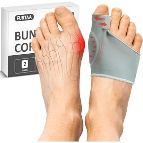 Bunion Corrector,Big Toe Separator for Big Toe Relax,Bunion Socks,Spread and Stretch for Hallux Valgus & Bunion Support,Protector for Overlapping big Toes. (M:MEM(5-7)/WOMEN(7-9))