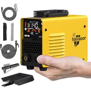 Actual 205A Stick Welder, [Friendly Large LED Dispaly] Synergy 2 In 1 MMA/Lift TIG Welding Machine Dual Voltage ARC Welder Kit 110V/220V with ARC Force, Hot Start, VRD and 10 Welding Rods