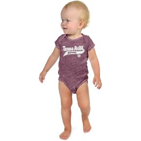 Little King NCAA Knobby كم قصير رومبير للرضع مقاسات 0-3M 6M 12M 18M