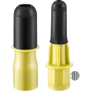 Dreyoo Broken Bulb Changer for High Ceilings, Light Bulb Changer for Changing Broken Incandescent and Candelabra Bulbs, Compatible with Standard Threaded Extension Pole (Pole Not Included)
