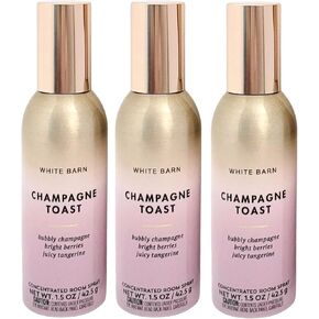 Champagne Toast Concentrated Room Spray by White Barn/Bath + Body Works - Pack of 3