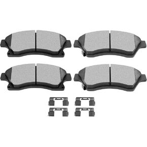 SCITOO Ceramic Brake Pads, 4pcs Front Brake Pads Brakes Kits fit for 2011-2015 for Chevrolet Cruze,2016 for Chevrolet Cruze Limited,2012-2017 for Chevrolet Sonic