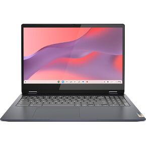 Lenovo IdeaPad Flex 3i Chromebook Laptop, Intel® UHD Graphics, 15.6" FHD Display, Intel Pentium N6000, 8GB RAM, 128GB SSD, 1920x1080 px, Touchscreen, Chrome OS, Abyss Blue