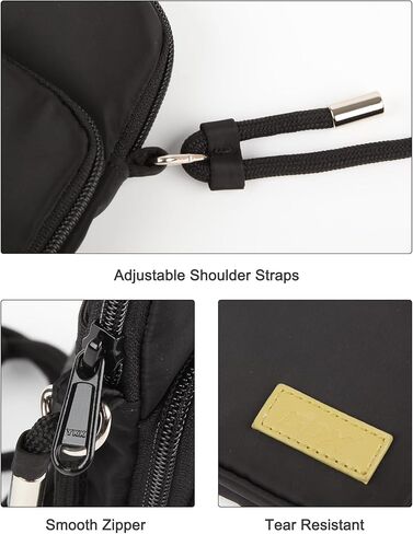 GOX Crossbody Bag for Women Small Size Cell Phone Wallet Purse for Travelling， Travel Purse Shoulder Bag in Kuwait