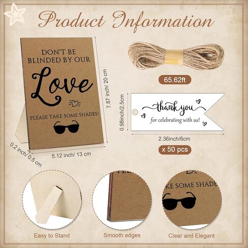 Kanayu Wedding Favors for Guests Wedding Party Sunglasses Gifts Wooden Love Wedding Sign Decor Black Mr Mrs Glasses Bulk in Kuwait