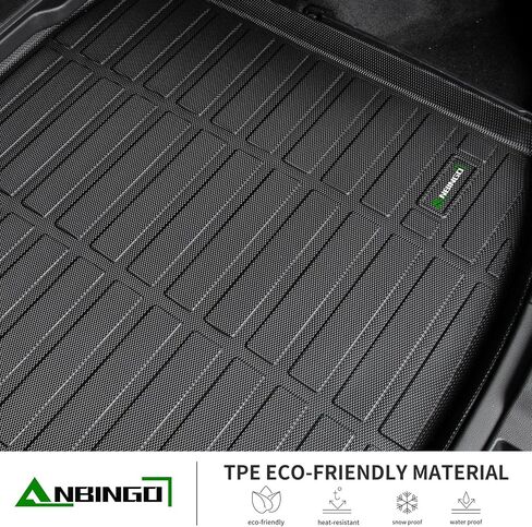 ANBINGO-Floor Mats & Cargo Liner for 2016-2021 Grand Cherokee/Grand Cherokee WK 2022 2023 (Not for L) All Weather for Jeep Grand Cherokee Floor Mats Trunk Mat TPE Grand Cherokee Accessories in Saudi Arabia