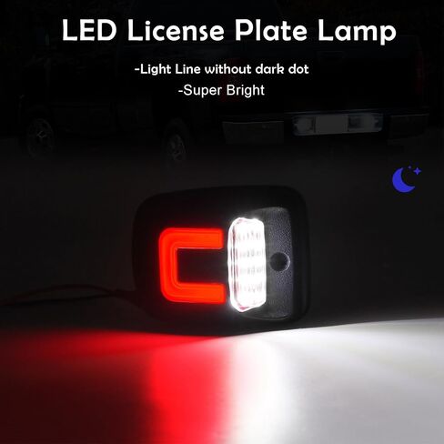 LED License Plate Lights Compatible with 1/3/5 Series X1/X3/X5/X6 M3/M5 1996-2023, for E82/88/90/91/92/39/60/93/70/71/72/46, for F22/23/30/31/32/36/33/10/11/48/25/26/15/16/80/83 Tag Light in Saudi Arabia