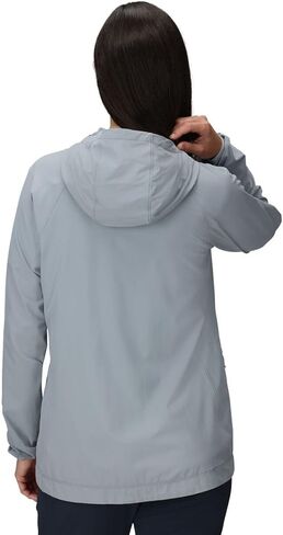 سترة بغطاء للرأس للسيدات من Outdoor Research Astroman Air Sun، Pebble، S in Kuwait