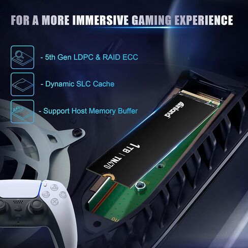 INLAND TN470 1TB NVMe SSD PCIe 4.0 Gen4x4 Internal Gaming Solid State Drive in Kuwait