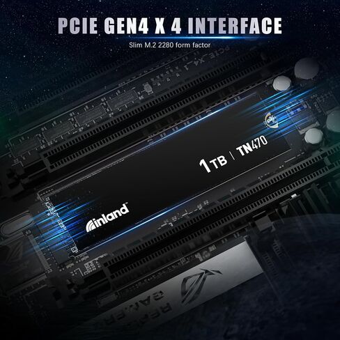 INLAND TN470 1TB NVMe SSD PCIe 4.0 Gen4x4 Internal Gaming Solid State Drive in Kuwait