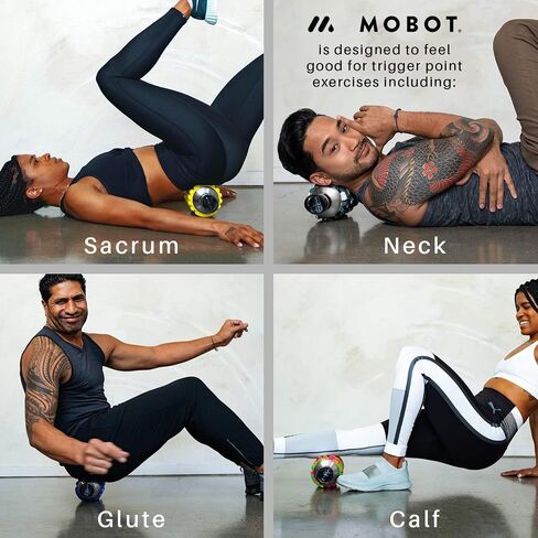 MOBOT Portable Travel Foam Roller Water Bottle with Sip Straw, Stainless Steel Screw Lid | Insulated Sports Water Bottle and Foam Rollers for Yoga, Workout, Home Gym, & Exercise 27oz. (Aqua) in Saudi Arabia