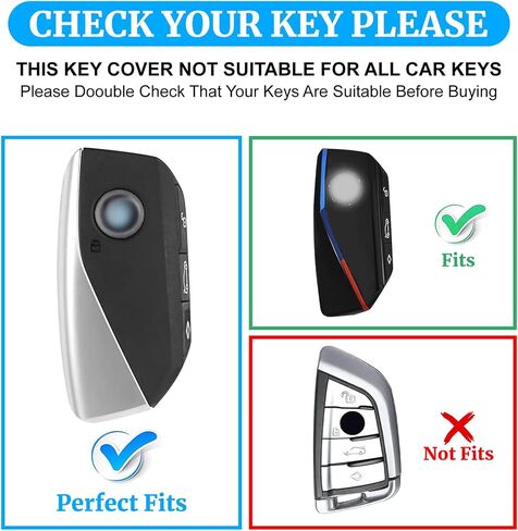 for Ford Key Fob Cover, for Explorer Bronco Escape Edge Expedition Mustang F150 Fusion Ranger Lincoln Premium Metal and Silica Gel Full Protection Key Case Remote Key Holder (Metal Black) in Saudi Arabia