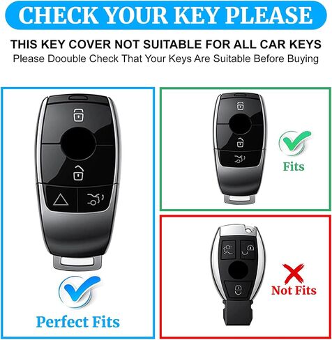 for Ford Key Fob Cover, for Explorer Bronco Escape Edge Expedition Mustang F150 Fusion Ranger Lincoln Premium Metal and Silica Gel Full Protection Key Case Remote Key Holder (Metal Black) in Saudi Arabia
