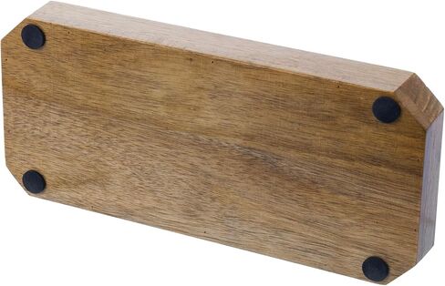 MyGift Rustic Wood Desktop Drawer-Style Stackable Document Letter Tray Organizer Storage Box with Handles for Home Office Supplies (Vintage White) in Saudi Arabia