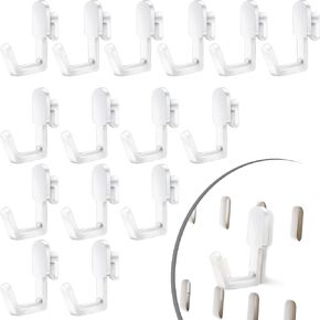 15 Pcs Pegboard Hook Compatible with IKEA Skadis Pegboard Organizer Accessories, Pegboard Accessories Compatible with IKEA, Pegboard Hooks for Garage Home Office Indoor Supply