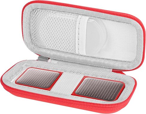 Heart Rate Monitor Case KardiaMobile EKG Monitor 1L 6L with Pill Case, Portable Hard EVA Kardia Mobile Heart Monitor Case with Climbing Clip, White Protective Organizer Case in Saudi Arabia