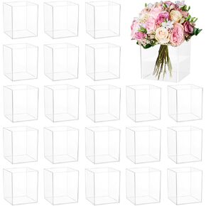 12 Set White Vases, 5in Small Ceramic Bud Vases White Flower Vase Boho Pampas Grass Vases Bulk White Vases for Centerpieces Wedding Home Table Decor