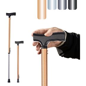 Walking Cane for Men and Women - Light, Durable, Retractable, Heavy Duty, Ergonomic Handle, High-Grade Aluminum Alloy, Canes for Seniors and Adults