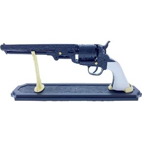 PS US Decorative Western Style Navy Revolver for Displays Costumes and Props. This is Not A Weapon… (Grey), Gray