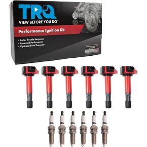 TRQ Ignition Kit Compatible with 2014-2023 Acura MDX 2014-2020 RLX 2015-2020 TLX 2018-2021 Honda Odyssey 2019-2020 Passport 2016-2021 Pilot 2017-2020 Ridgeline