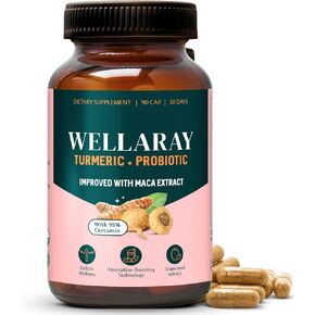 Menopause Relief - Probiotics for Women, 68.2 Billion CFU, Turmeric, Maca & Black Cohosh - Supports Gut Health, Hormone Balance, Weight Management, Joint Health, Hot Flash Support,90 Capsules