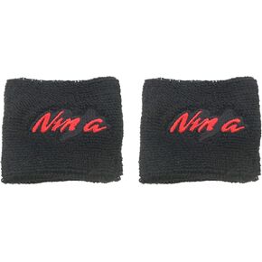 Motorcycle Brake Reservoir Sock Compatible with Kawasaki Ninja ZX6R ZX10R ZX9R ZX12R ZX14R 300 400 650 1000 - Reservoir Sock Cover (Black and Red)2 Pack