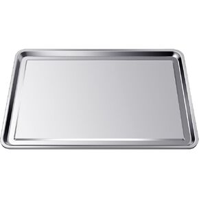 Gisafai Stainless Steel Oil Drip Pan for Under Car Metal Automotive 35.43 x 23.62 Inch Large Drip Tray Oil Catch Pan Replacement Tray Rust Resistant Motorcycle Keep Floor Clean