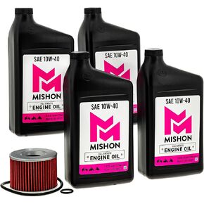 MISHON Engine Oil Change Kit for Kawasaki Concours 1000 ZG1000A ZRX1200R ZZR1200