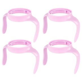 Baby Bottle Handles for Mam Bottle, Bottle Holder for Baby, 4 Count, Purple